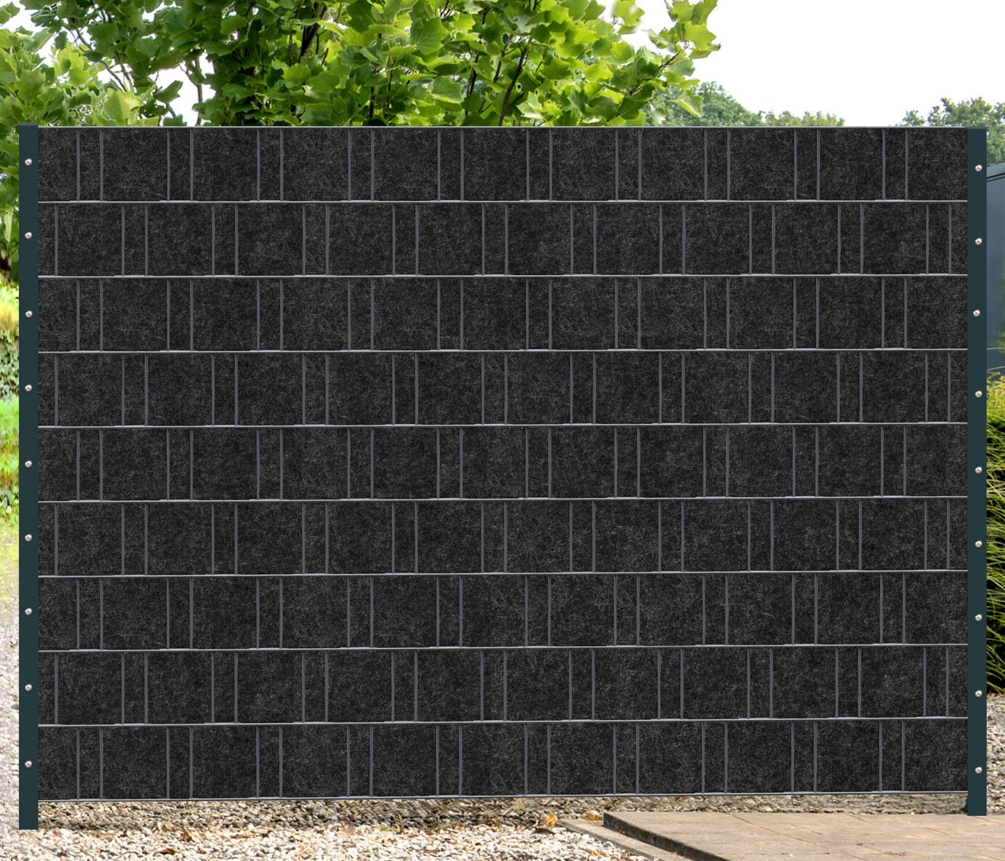 PREMIUM Zaunsicht- & Schallschutz Vlies 2mm dick