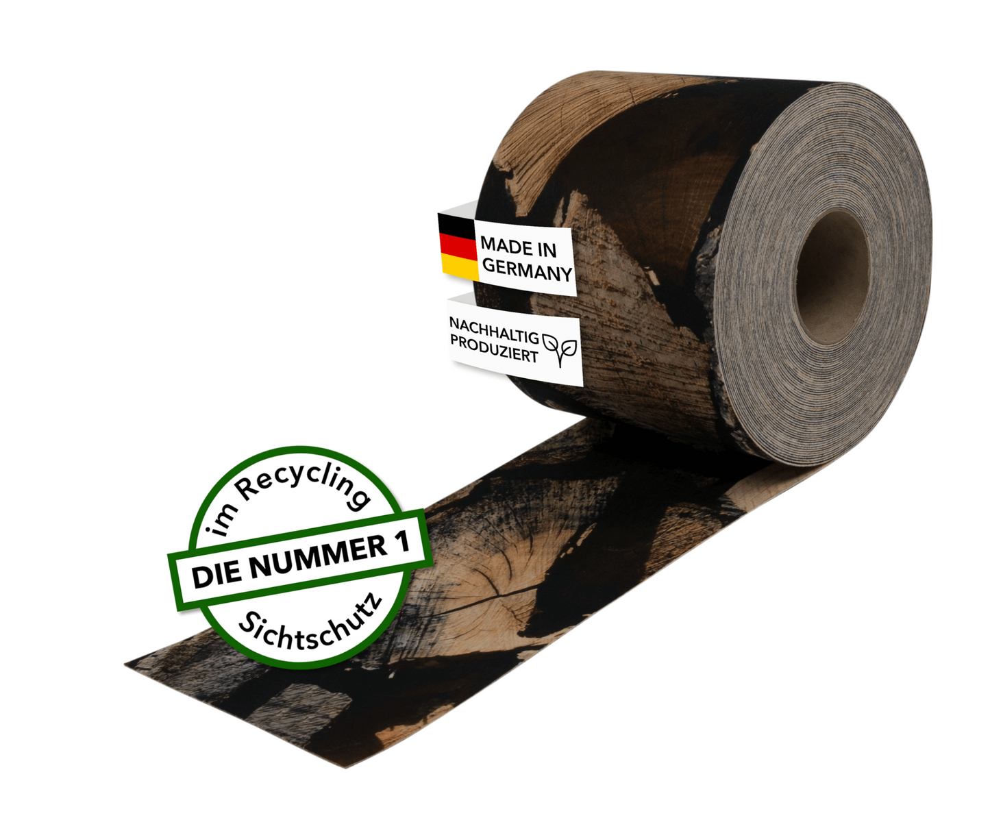 25 Klemmschienen für Zaunsichtschutz