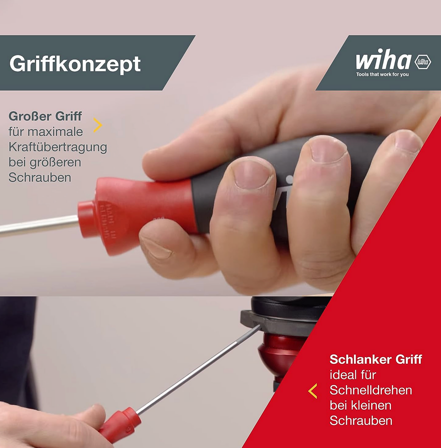 Wiha Profi-Schraubendreher-SET 12.tlg. Softfinish