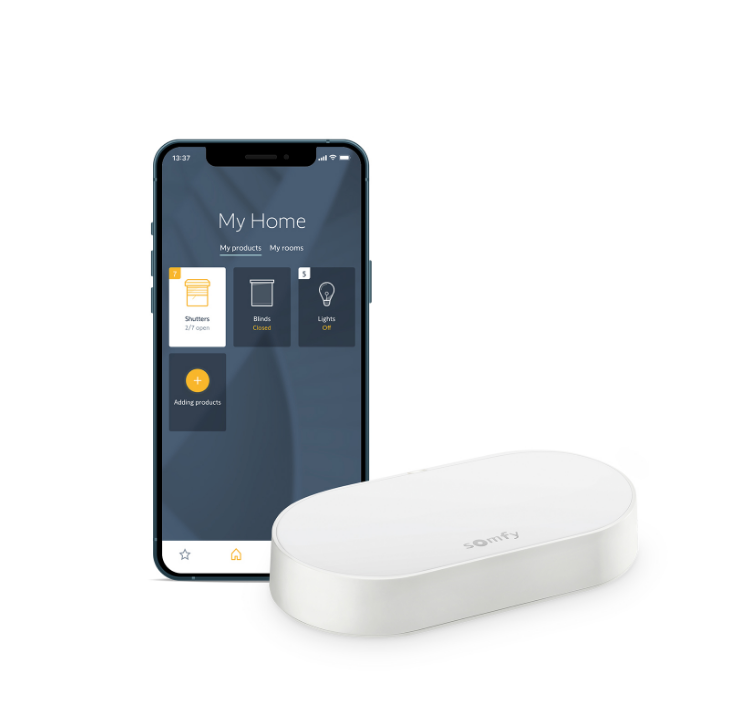 Flügeltorantrieb Somfy Exavia Star RTS + Smart Home Connect Online-Kit
