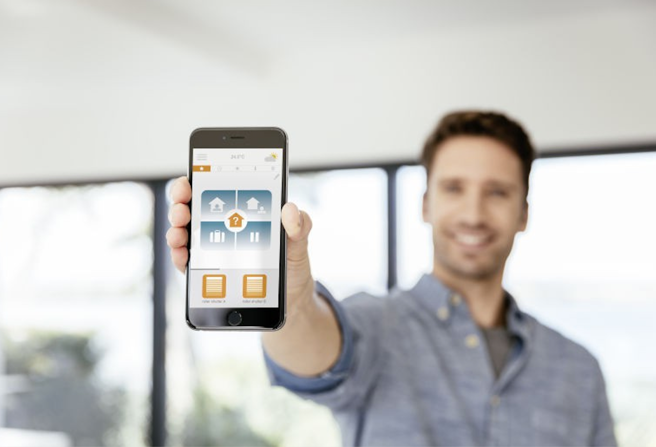 Flügeltorantrieb Somfy Exavia Star RTS + Smart Home Connect Online-Kit