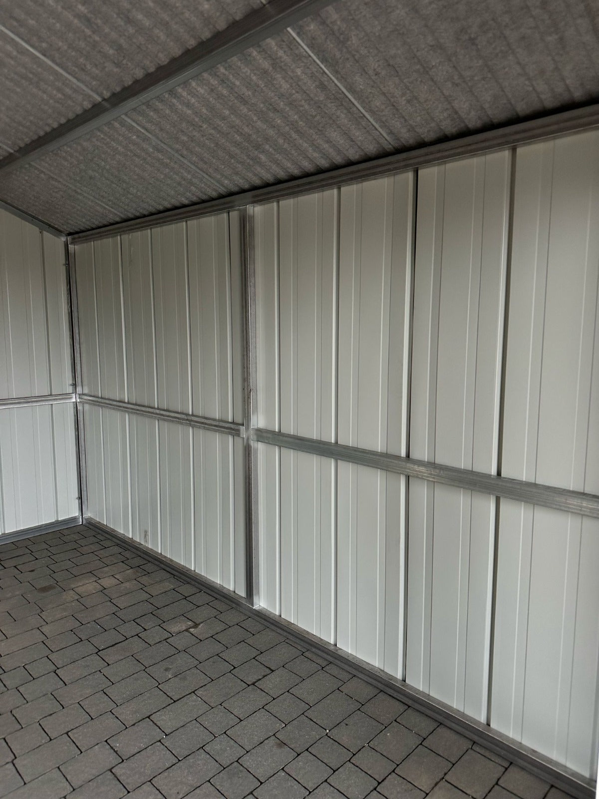 PREMIUM Stahlgarage mit Sektionaltor 6x5m inkl. Montage!