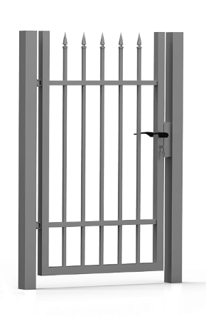 Gartentor " Classic " | PREMIUM Schmiedetor | inkl. Pfosten & Zubehör