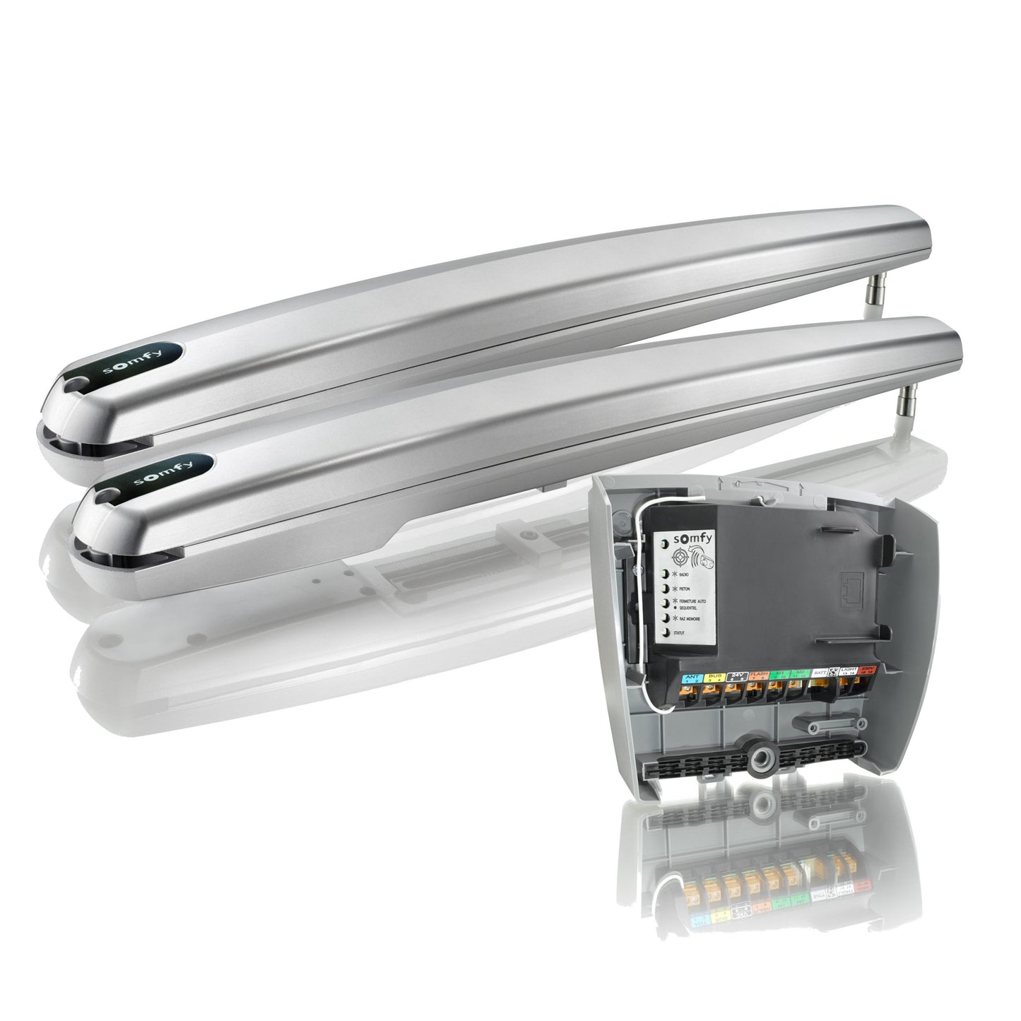 Hof Toranlage "PINO" 4+1m x 1,8 m optional mit Elektrik