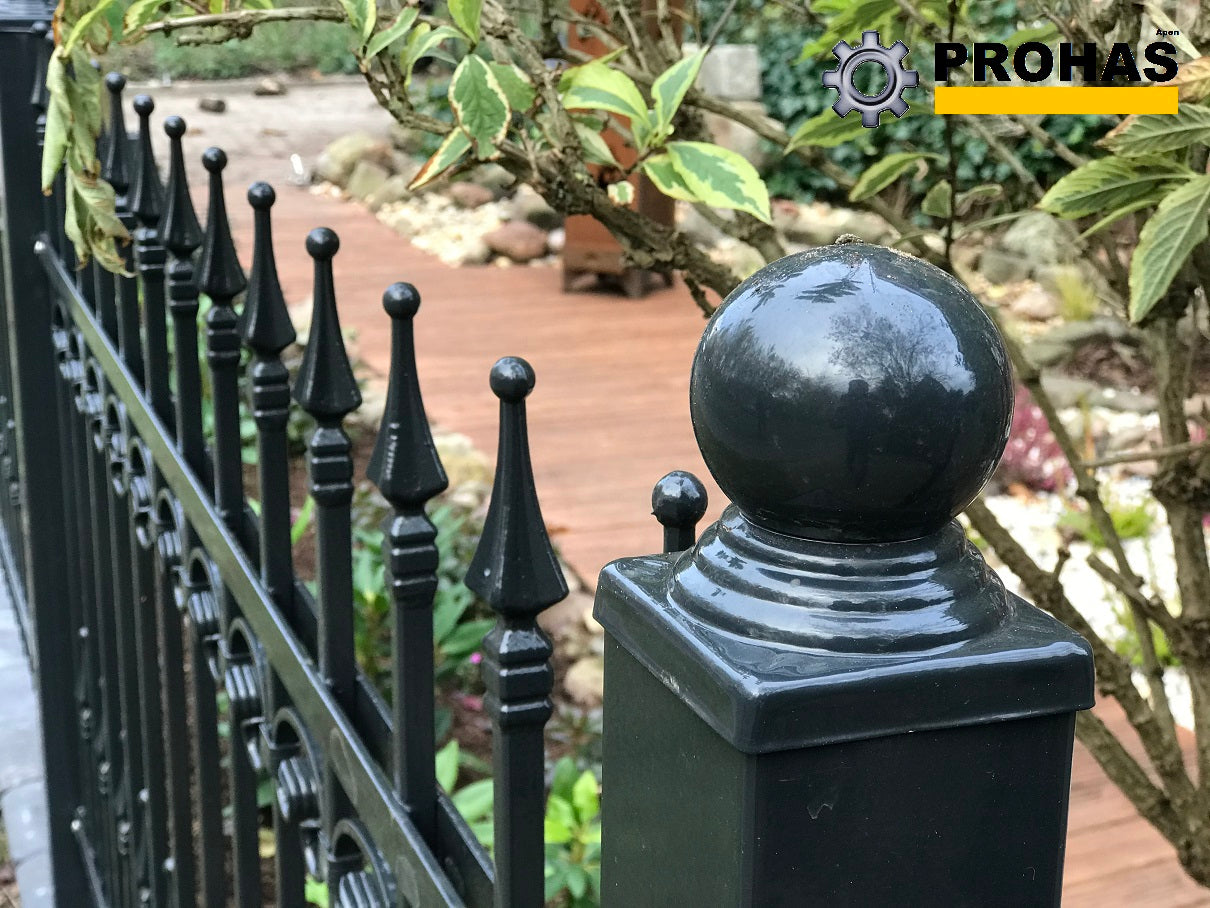 Doppelflügel Schmiedetor "Hahnke " inkl. 2 Pfosten und Zubehör