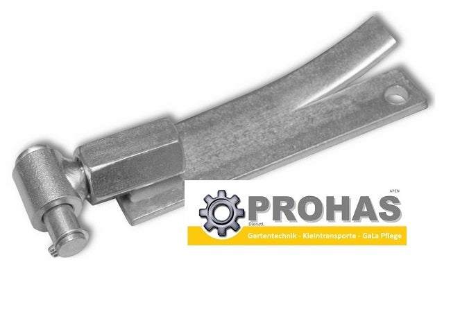 Scharnier M16x60mm verzinkt mit Bolzen und Sprengring