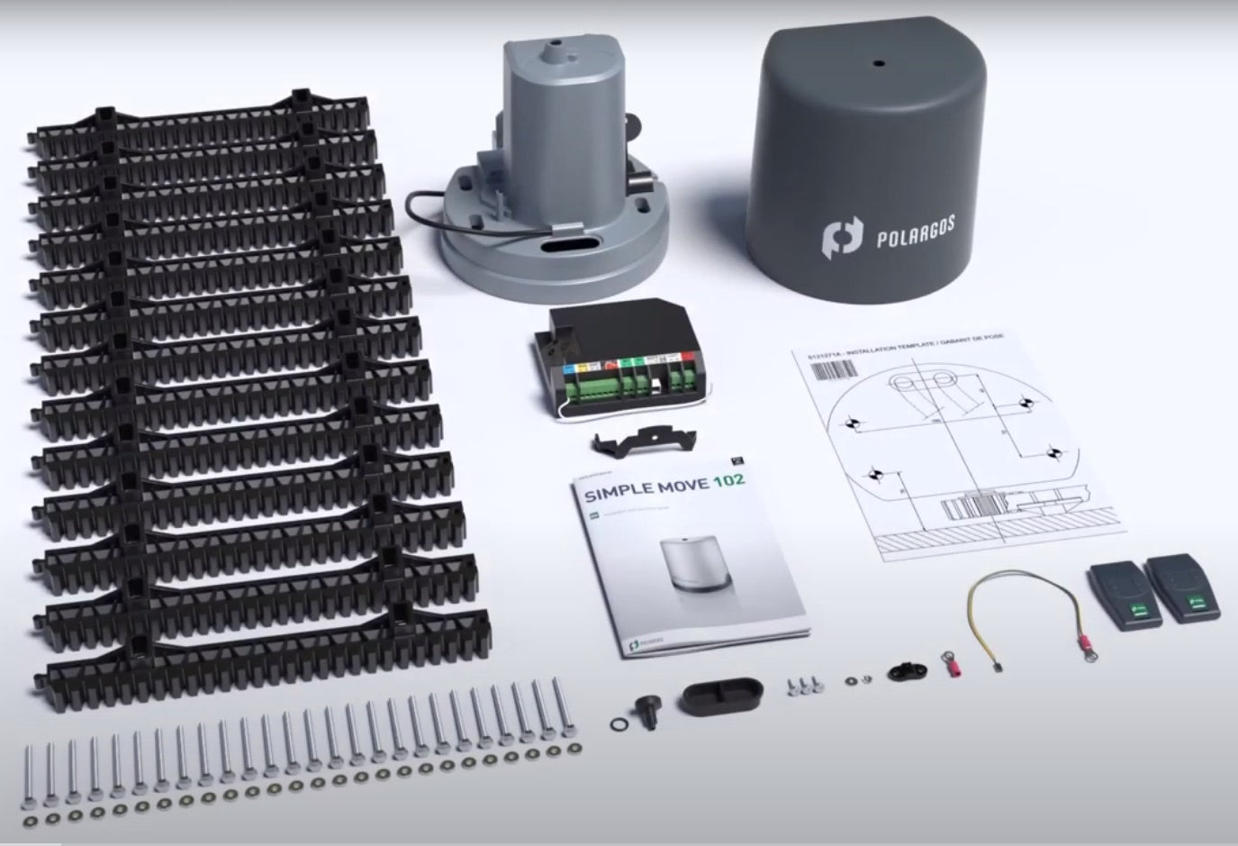 Schiebetorantrieb Polargos Simple Move 102 (SOMFY)