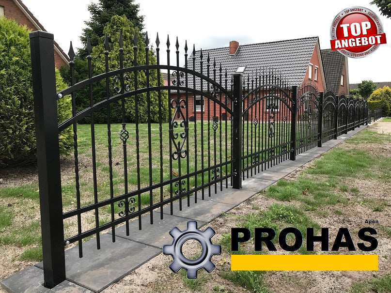 Zaunpaket "Verona" 10 Felder - 20 Meter Volleisen