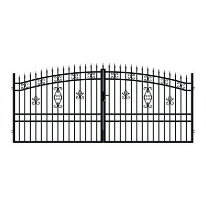 Fertigtoranlage "Alicia" inkl. Pfosten und Zubehör & E-Antrieb!