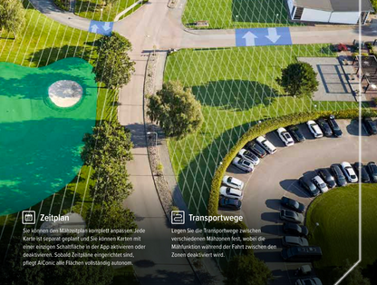 CRAMER AiConic Mähroboter mit KI & SAT Technologie