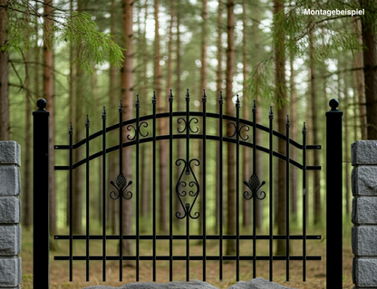 Zaunpaket "Alicia" inkl. Stahlpfosten & Zubehör!