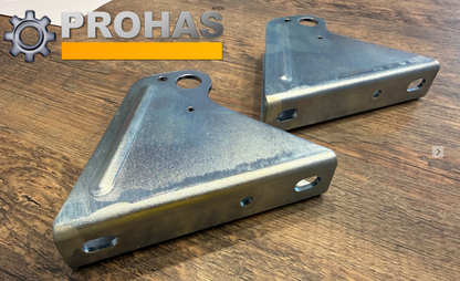 SOMFY und Polargos Winkel für Torflügel 2-er SET