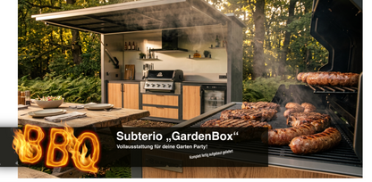 BBQ Box Profi Outdoor-Küche im Fertigmodul "Subterio"