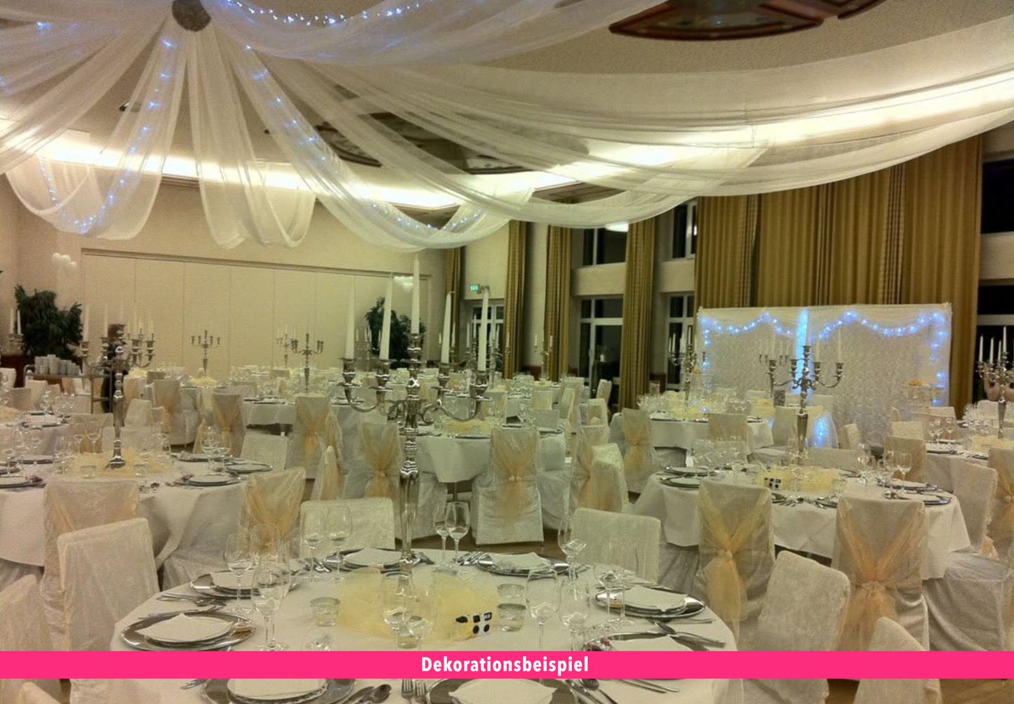 Großer Metall Kerzenständer Kandelaber 5-armig