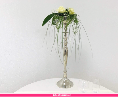 Großer Metall Kerzenständer Kandelaber 5-armig