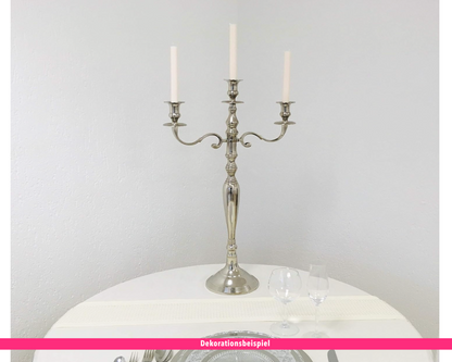 Großer Metall Kerzenständer Kandelaber 5-armig