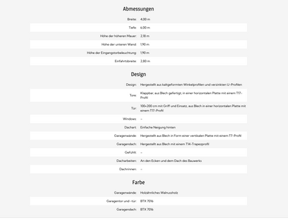 PREMIUM Motorrad- & Gartenschuppen 4x6m inkl. Aufbau!