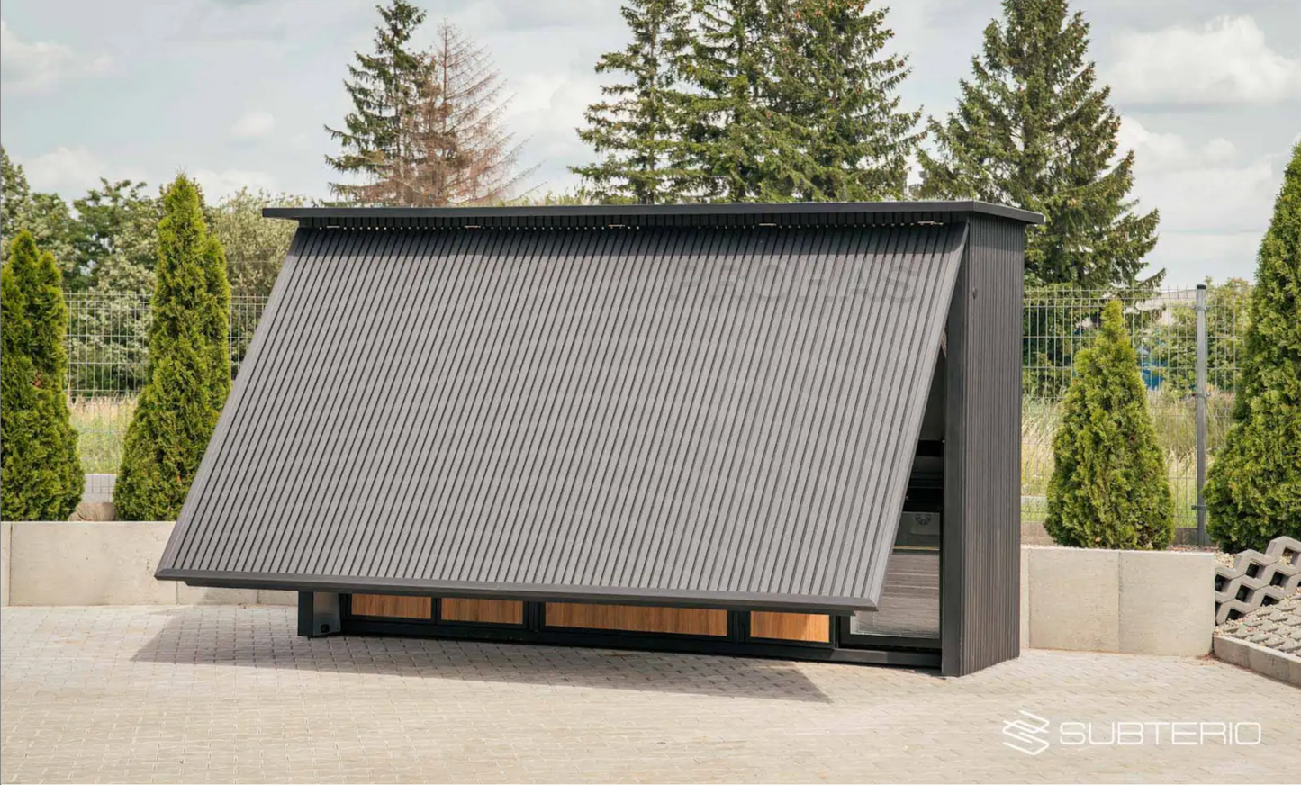 BBQ Box Profi Outdoor-Küche im Fertigmodul "Subterio"