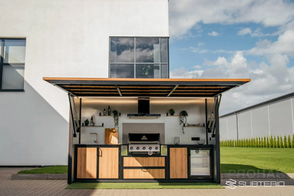 BBQ Box Profi Outdoor-Küche im Fertigmodul "Subterio"