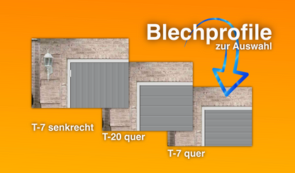 Garagentor Doppelflügel auf Maß