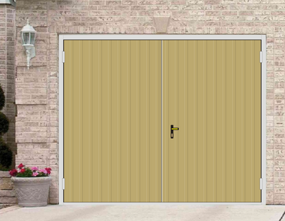 Garagentor Doppelflügel auf Maß