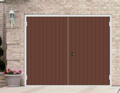 Garagentor Doppelflügel auf Maß