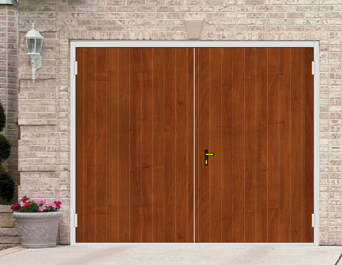 Garagentor Doppelflügel auf Maß