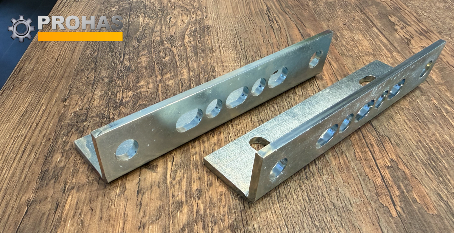 5mm 400g Universal Schwerlast Industrie Stahlwinkel verzinkt
