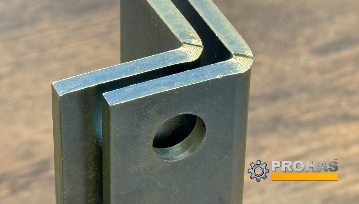 5mm 400g Universal Schwerlast Industrie Stahlwinkel verzinkt