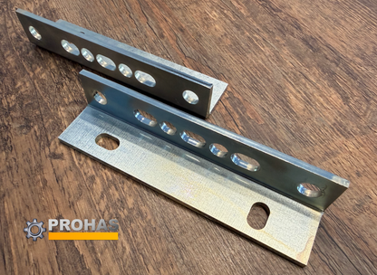 5mm 400g Universal Schwerlast Industrie Stahlwinkel verzinkt