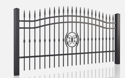 Einzel-Zaunfeld "LUX AW.10.46" inkl. Befestigungsmaterial