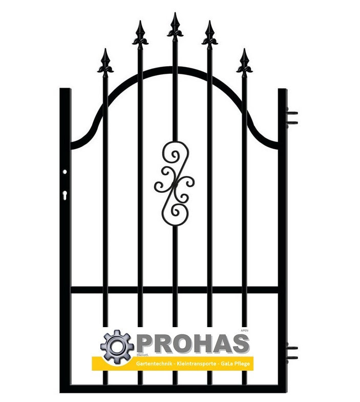 Eingangstor "Palermo" inkl. Zubehör optional mit Pfosten