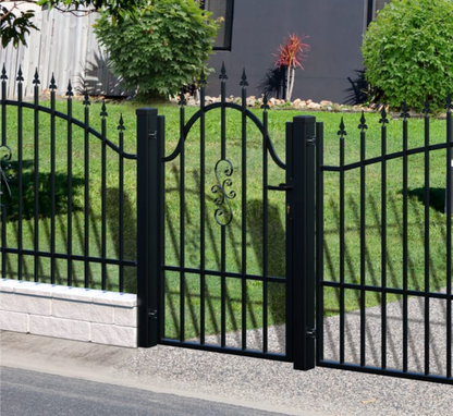 Eingangstor "Palermo" inkl. Zubehör optional mit Pfosten