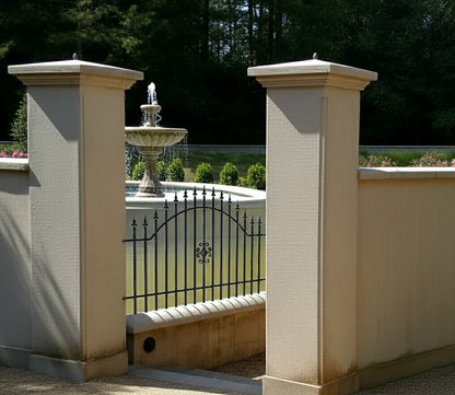 Zaunpaket "Rodos" inkl. Stahlpfosten & Zubehör!