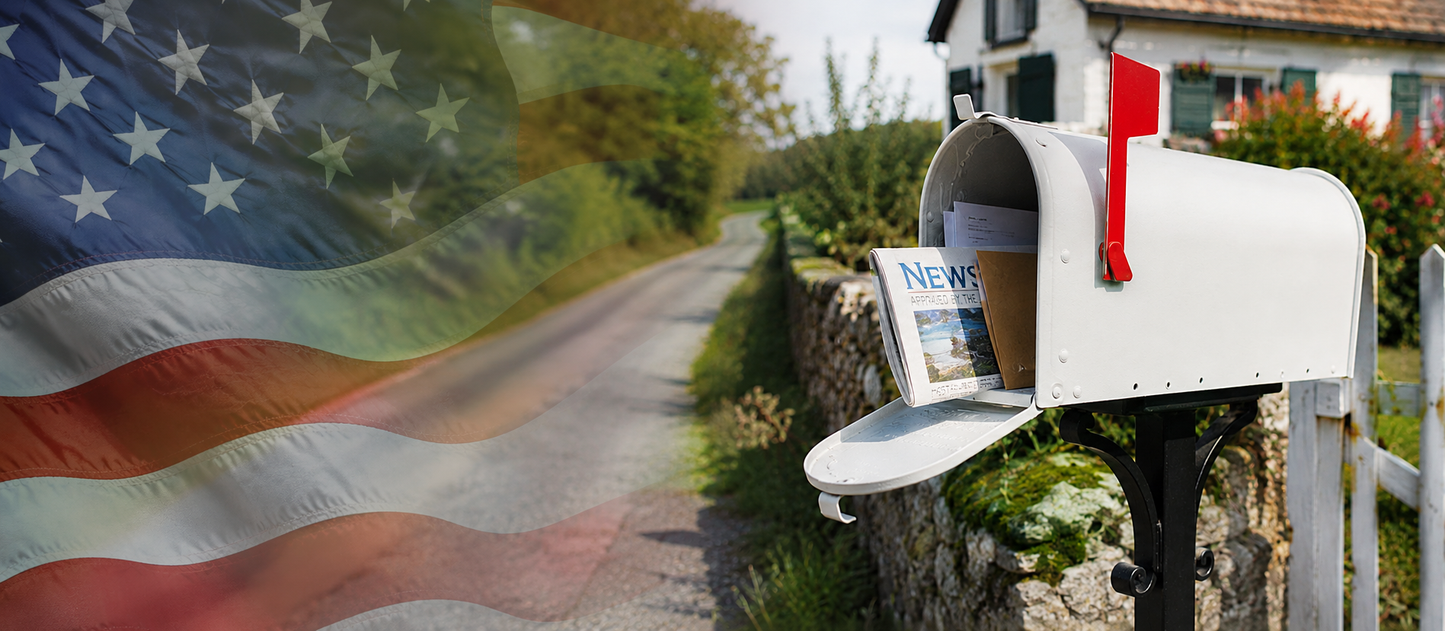 U.S. Mail original Postkästen versch. Farben !