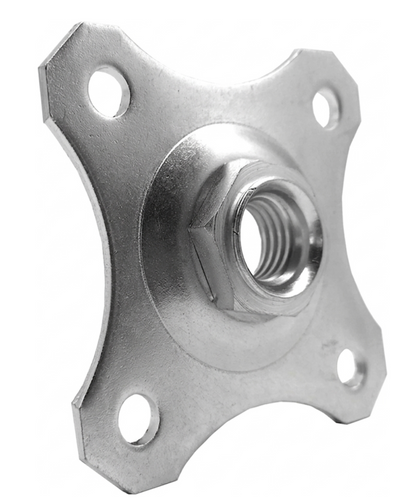 Scharnier M16x60mm verzinkt mit Bolzen und Sprengring