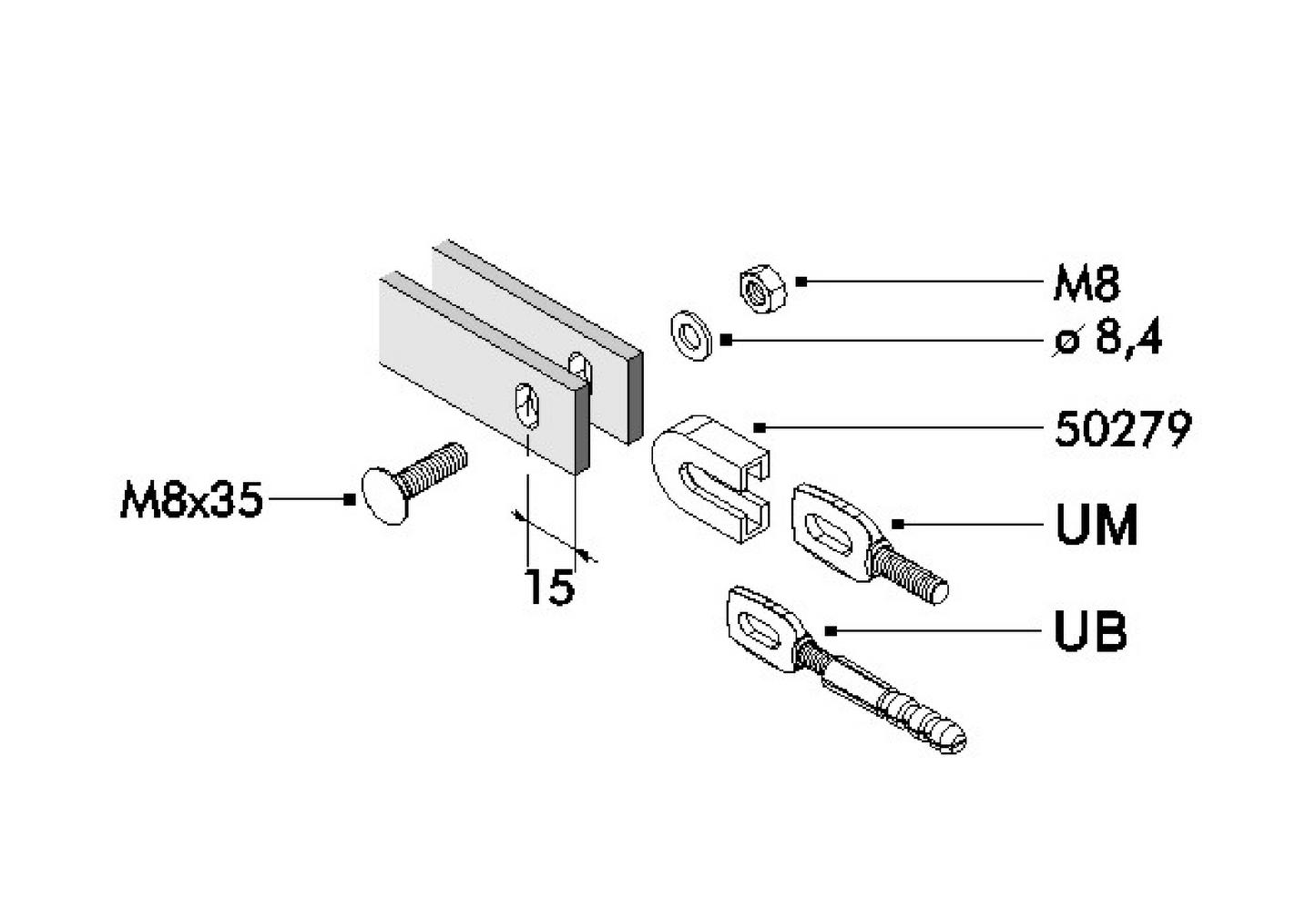 Einzel-Zaunfeld "LUX AW.10.46" inkl. Befestigungsmaterial